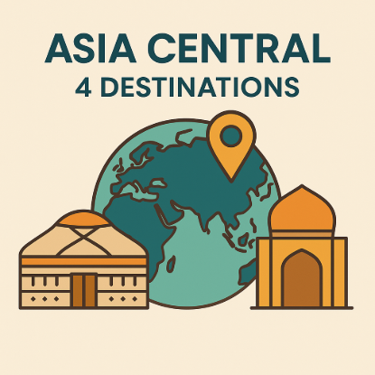 Picture of Central Asia 4 Destinations-Unlimited-2G7Days