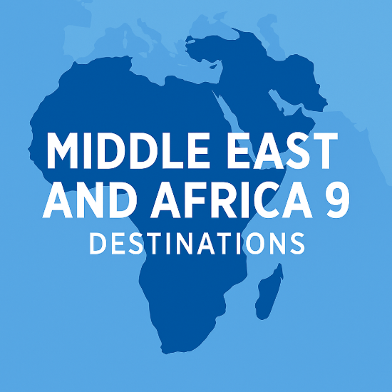 Picture of Middle East and Africa 9 Countries-Unlimited-0.5G7Days